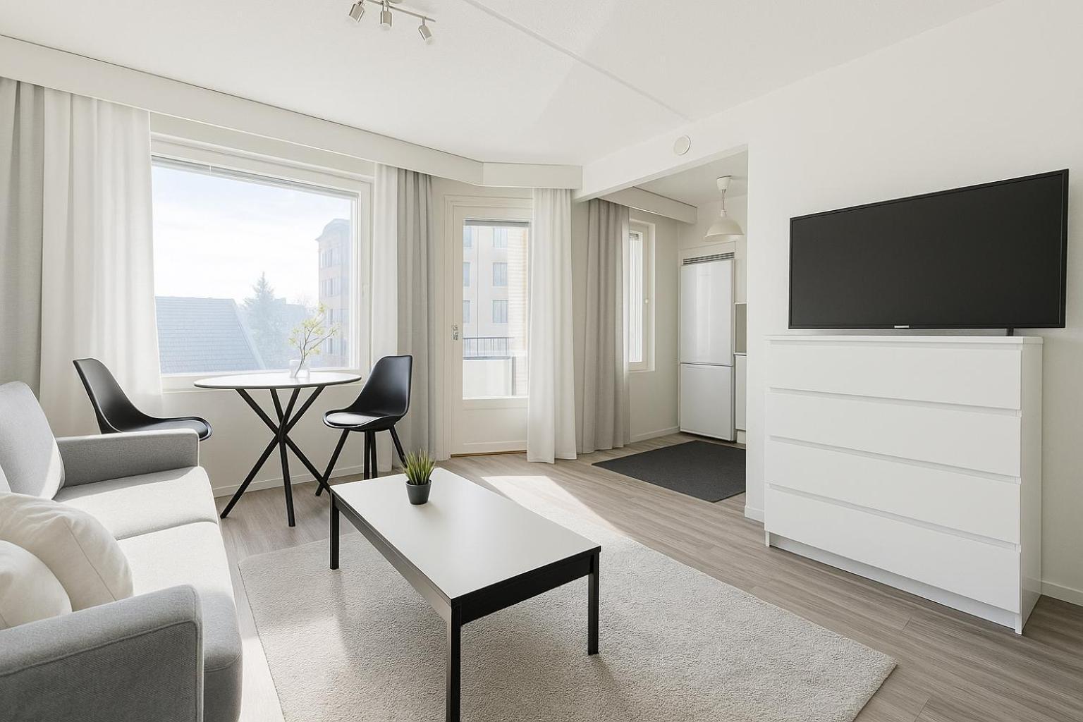 Tammer Huoneistot - City Suite 1 - Sauna, Balcony & Free Parking Tampere Buitenkant foto